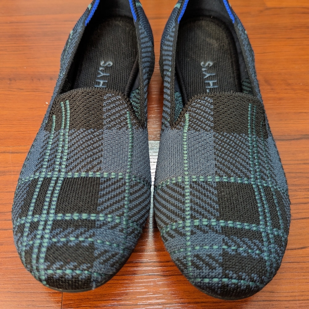 Rothy's Black and Navy Loafer Size 8 - Picture 3 of 5